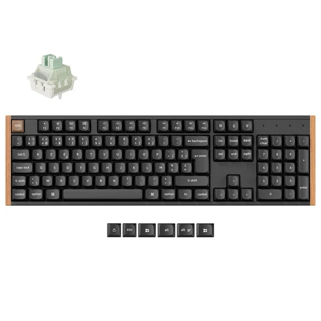 Keychron K10 HE draadloos mechanisch toetsenbord met magnetische switches, ISO-indeling collectie