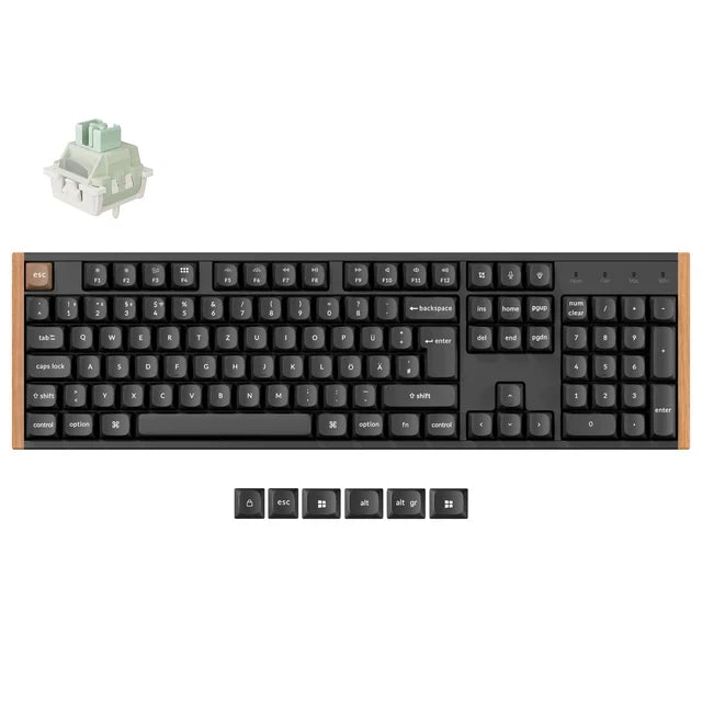 Keychron K10 HE draadloos mechanisch toetsenbord met magnetische switches, ISO-indeling collectie