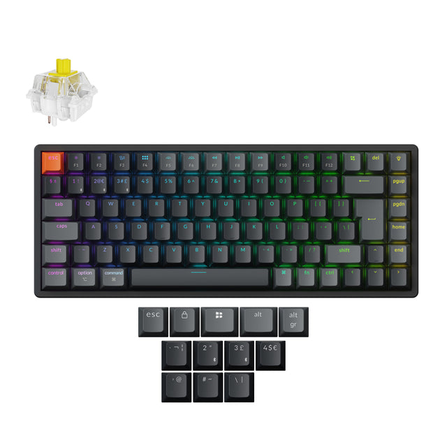 Keychron K4 mechanisch toetsenbord voor Windows & Mac QWERTZ DE Keychron K4 mechanisch toetsenbord voor Windows & Mac QWERTZ DE