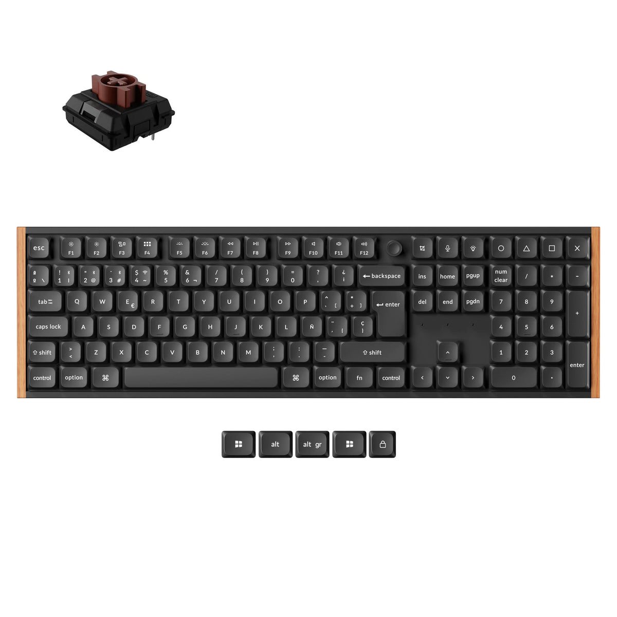 Keychron K5 Ultra 8K Draadloos Aangepast Mechanisch Toetsenbord ISO Indeling Collectie