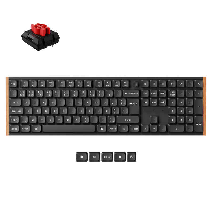 Keychron K5 Ultra 8K Draadloos Aangepast Mechanisch Toetsenbord ISO Indeling Collectie