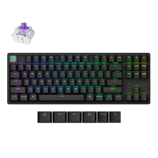 Keychron K8 HE Wireless Magnetic Switch Custom Keyboard (US ANSI Layout)