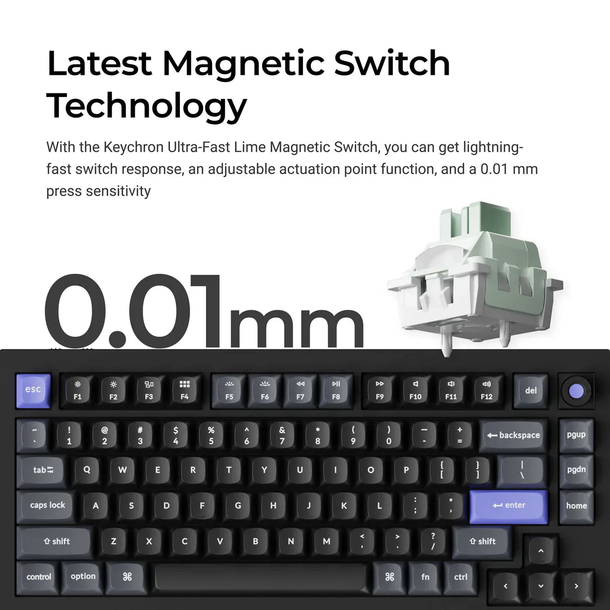 Keychron Q1 HE 8K Magnetic Switch Keyboard