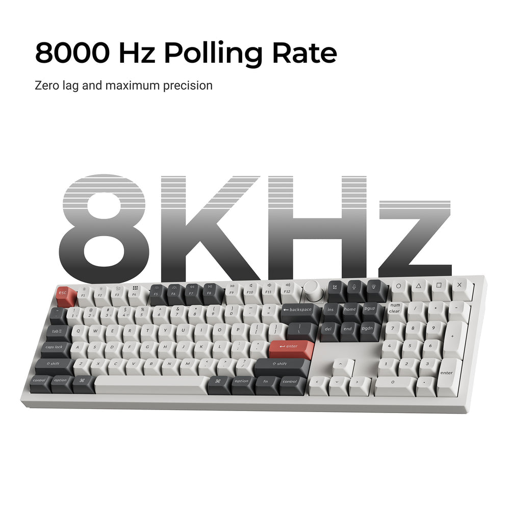 Keychron Q6 Ultra 8K Draadloos Aangepast Mechanisch Toetsenbord (US ANSI-indeling)