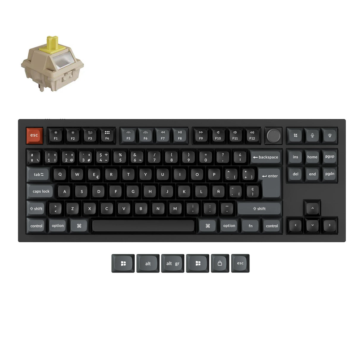 Keychron V3 Ultra 8K Draadloos Aangepast Mechanisch Toetsenbord ISO-indeling Collectie