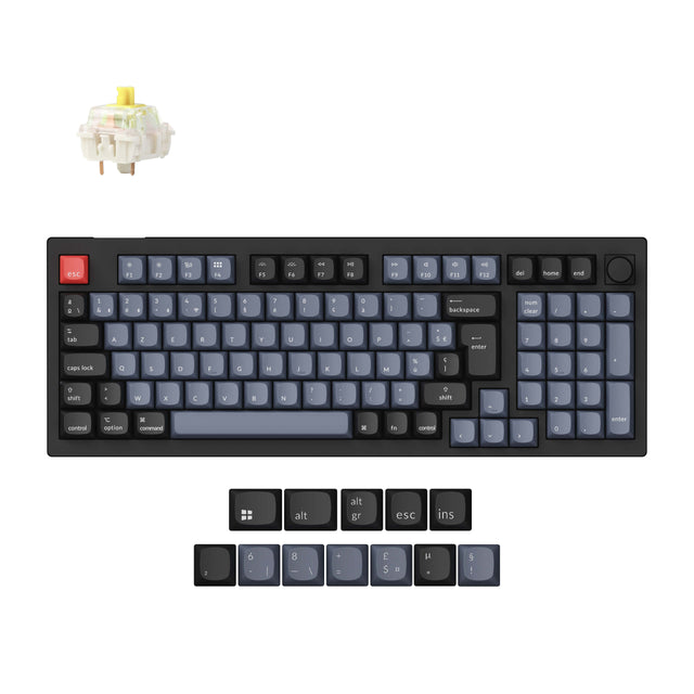Keychron V5 Max QMK Draadloos Aangepast Mechanisch Toetsenbord ISO-indeling Collectie