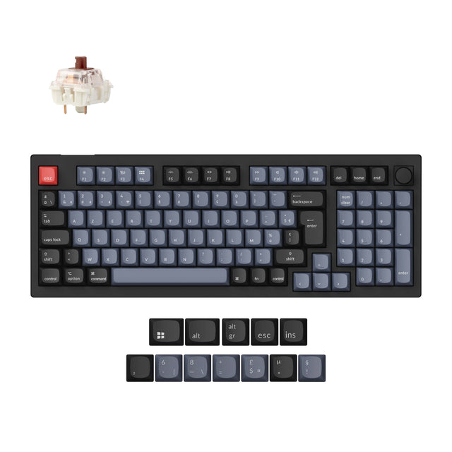 Keychron V5 Max QMK Draadloos Aangepast Mechanisch Toetsenbord ISO-indeling Collectie