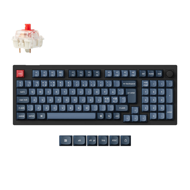 Keychron V5 Max QMK Draadloos Aangepast Mechanisch Toetsenbord ISO-indeling Collectie