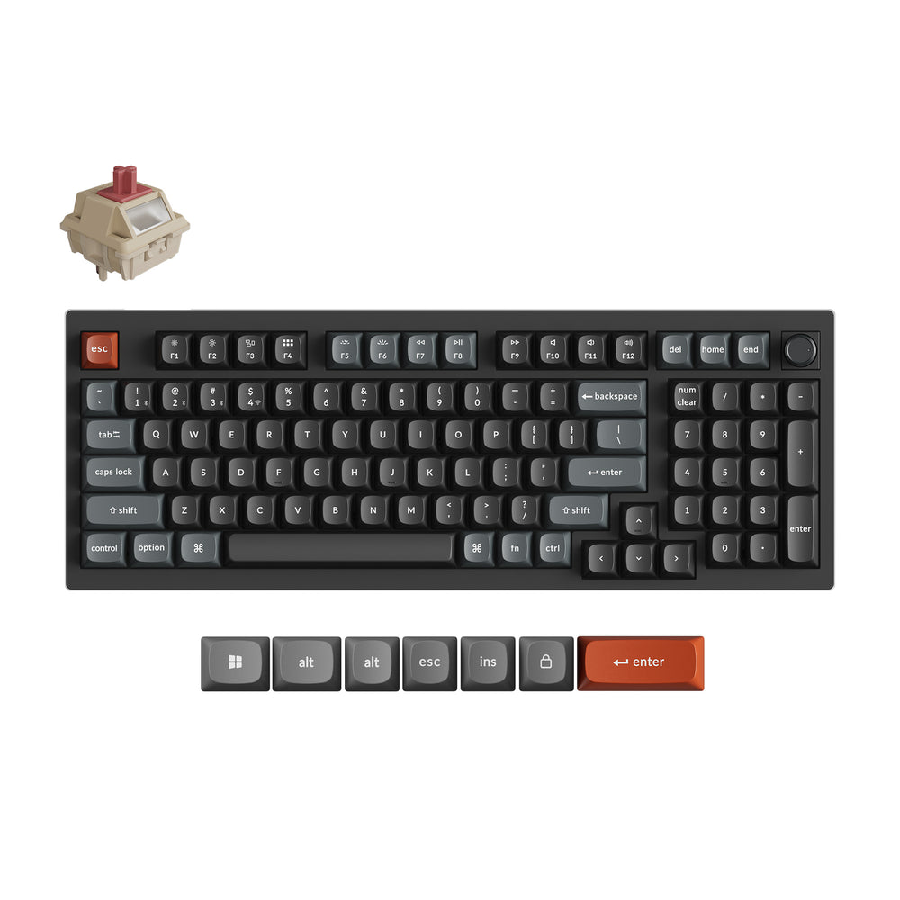 Keychron V5 Ultra 8K Wireless Custom Mechanical Keyboard (US ANSI Layout)