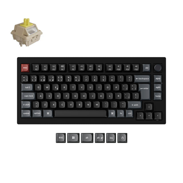 Keychron V1 Ultra 8K Draadloos Aangepst Mechanisch Toetsenbord ISO-indeling Collectie