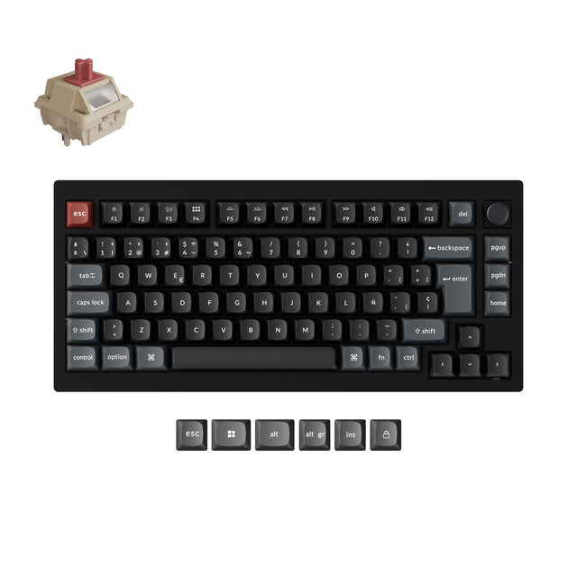 Keychron V1 Ultra 8K Draadloos Aangepst Mechanisch Toetsenbord ISO-indeling Collectie