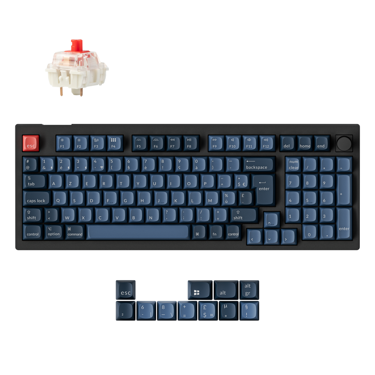 Keychron V5 Max QMK Draadloos Aangepast Mechanisch Toetsenbord ISO-indeling Collectie