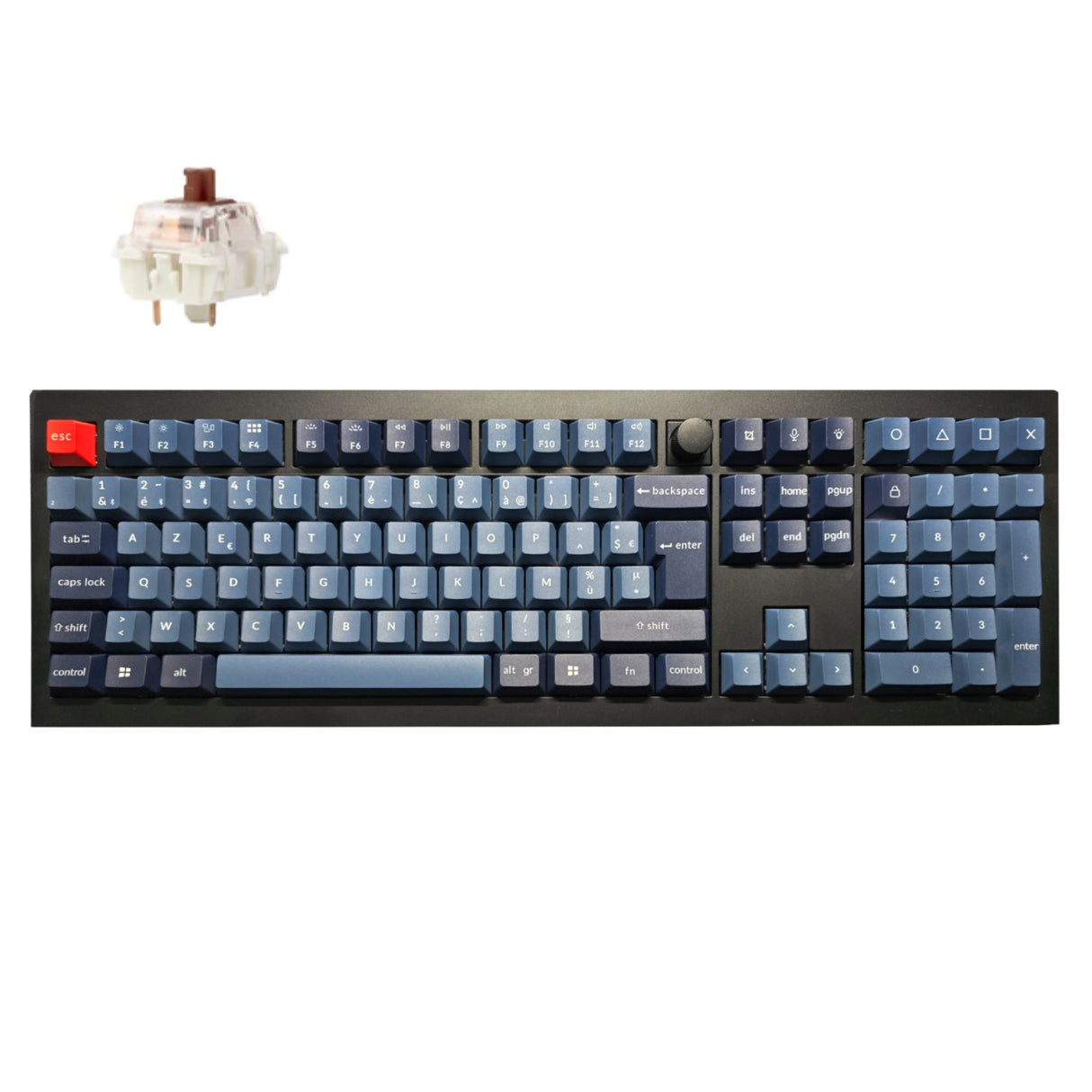 Keychron V6 Max QMK Draadloos Aangepast Mechanisch Toetsenbord ISO-indeling Collectie