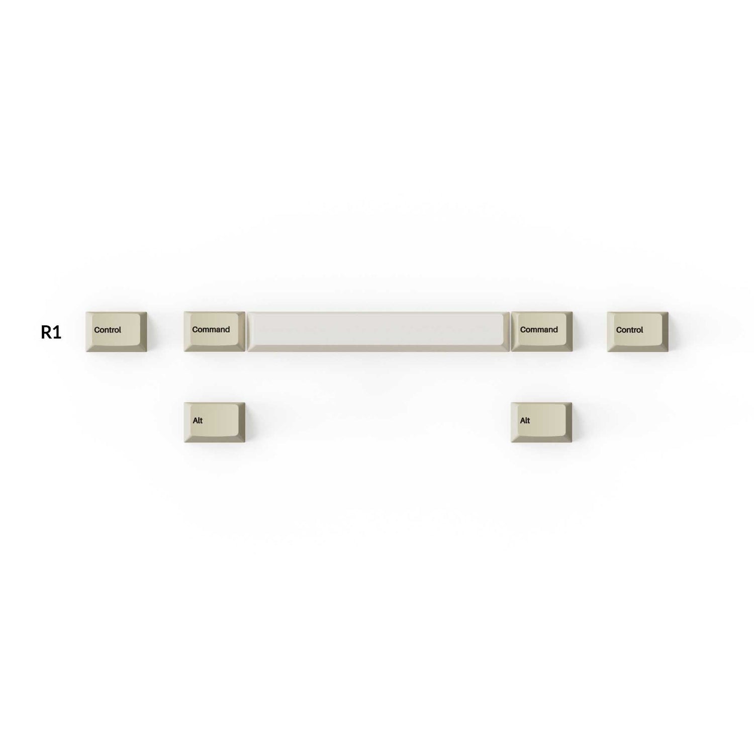 Cherry Profile Double-Shot PBT Full Set Keycaps Camel Winkeyless Layout