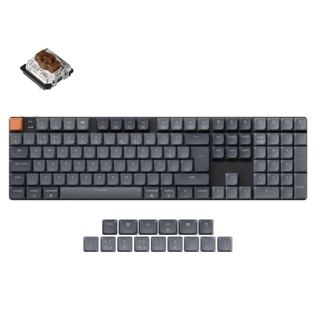 Keychron K5 Max QMK Draadloos Aangepast Mechanisch Toetsenbord ISO-indeling Collectie
