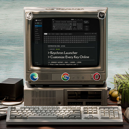 Keychron R6 QMK Draadloos Mechanisch Toetsenbord (US ANSI Indeling)