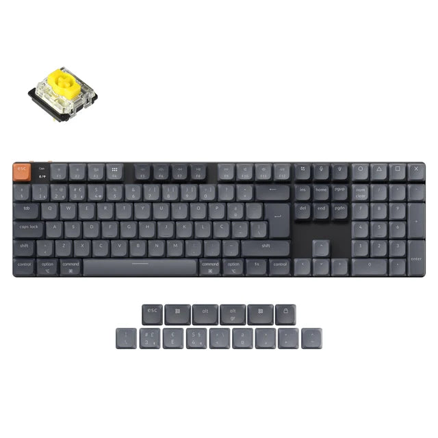 Keychron K5 Max QMK Draadloos Aangepast Mechanisch Toetsenbord ISO-indeling Collectie