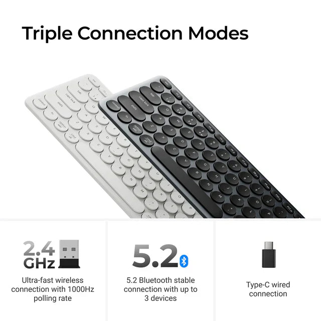 Keychron B4 Pro Ultra-Slim Wireless Keyboard