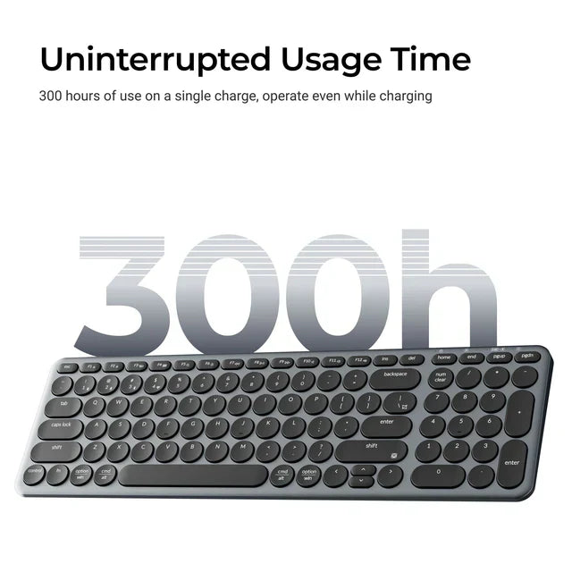 Keychron B4 Pro Ultra-Dun Draadloos Toetsenbord