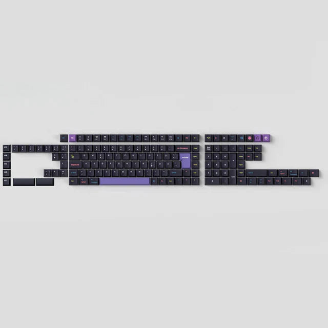 ISO kersenprofiel dye-sub PBT volledig set keycap set - Ontwikkelaar - Versie 2