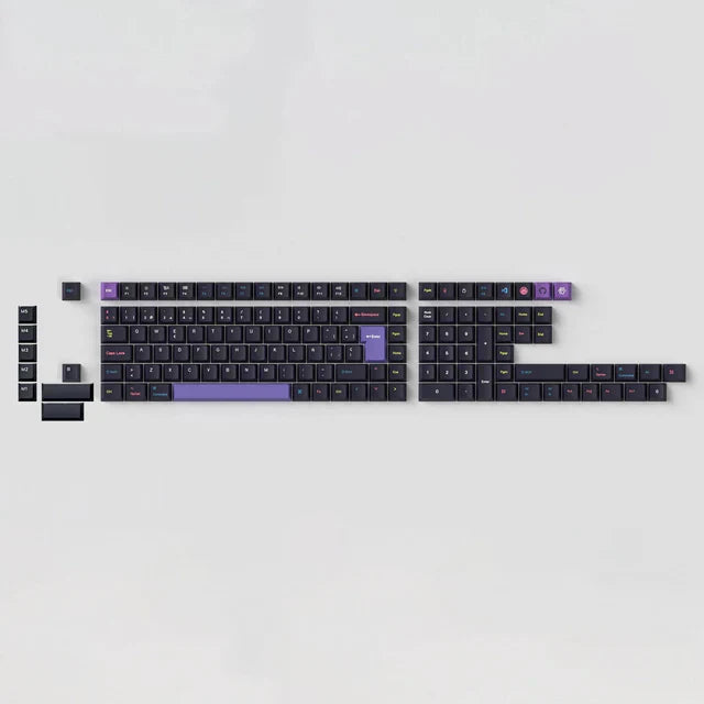 ISO Cherry Profile Dye-Sub PBT Full Set Keycap Set - Developer - Version 2