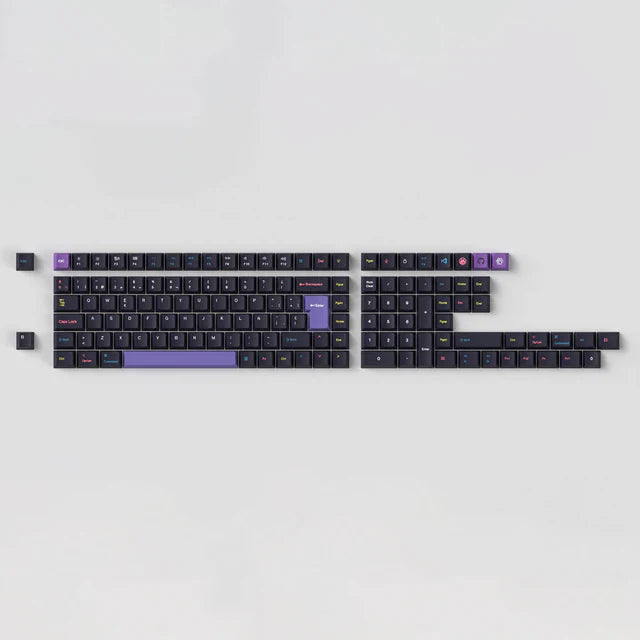 ISO kersenprofiel dye-sub PBT volledig set keycap set - Ontwikkelaar - Versie 2