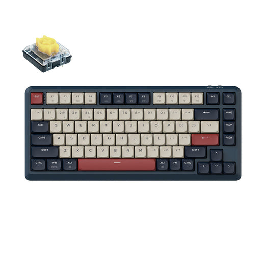 Keychron J1 QMK Draadloos Mechanisch Toetsenbord (US ANSI-indeling)