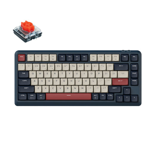 Keychron J1 QMK Draadloos Mechanisch Toetsenbord (US ANSI-indeling)