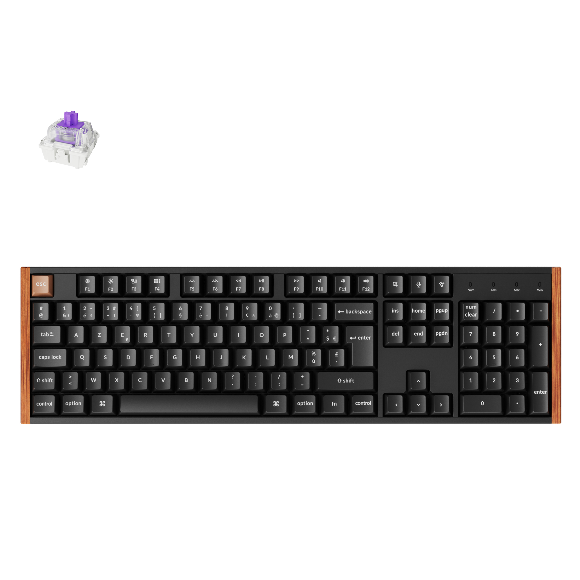 Keychron K10 HE Draadloos Magnetisch Schakelaar Aangepast Toetsenbord ISO-indeling Collectie