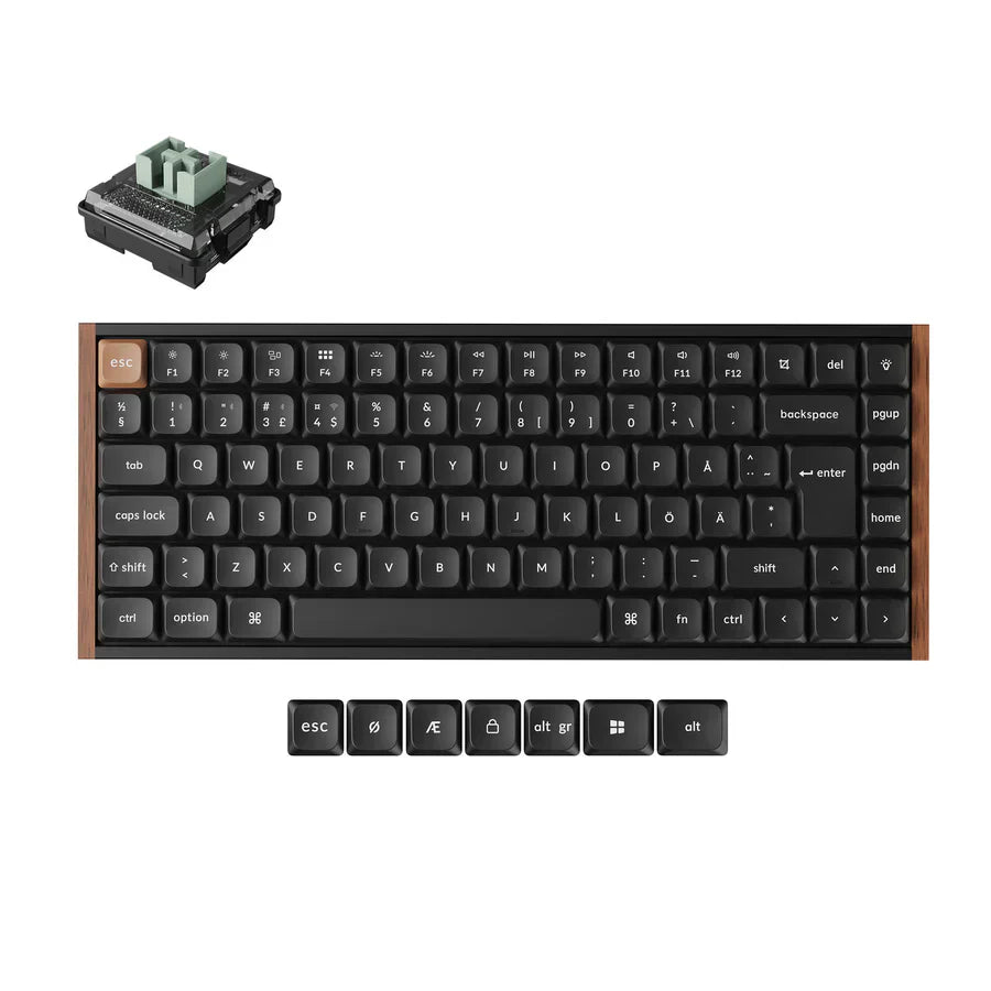 Keychron K3 HE Draadloos Magnetisch Schakelaar Aangepast Toetsenbord