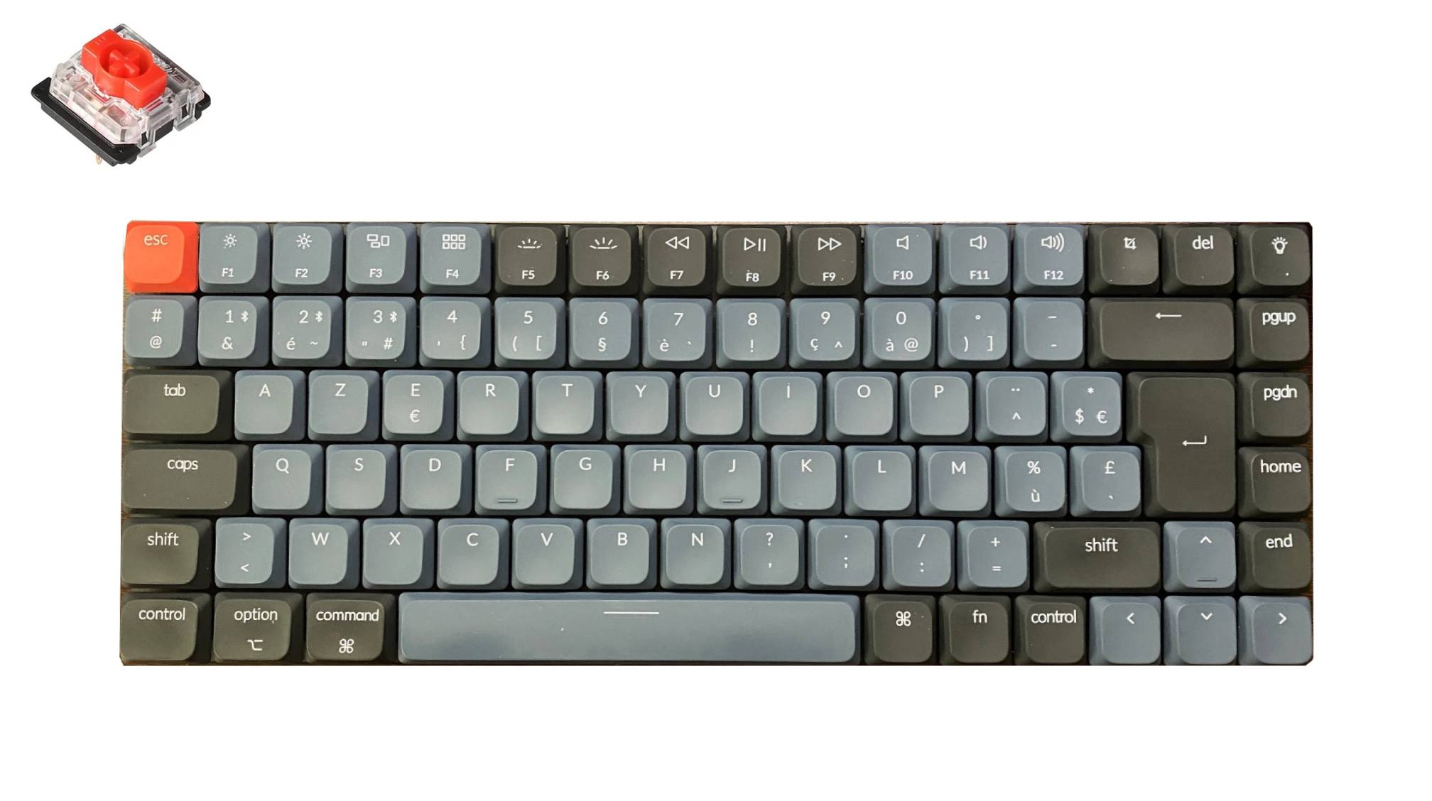Keychron K3 Pro QMK/VIA Draadloos mechanisch toetsenbord ISO Layout-collectie