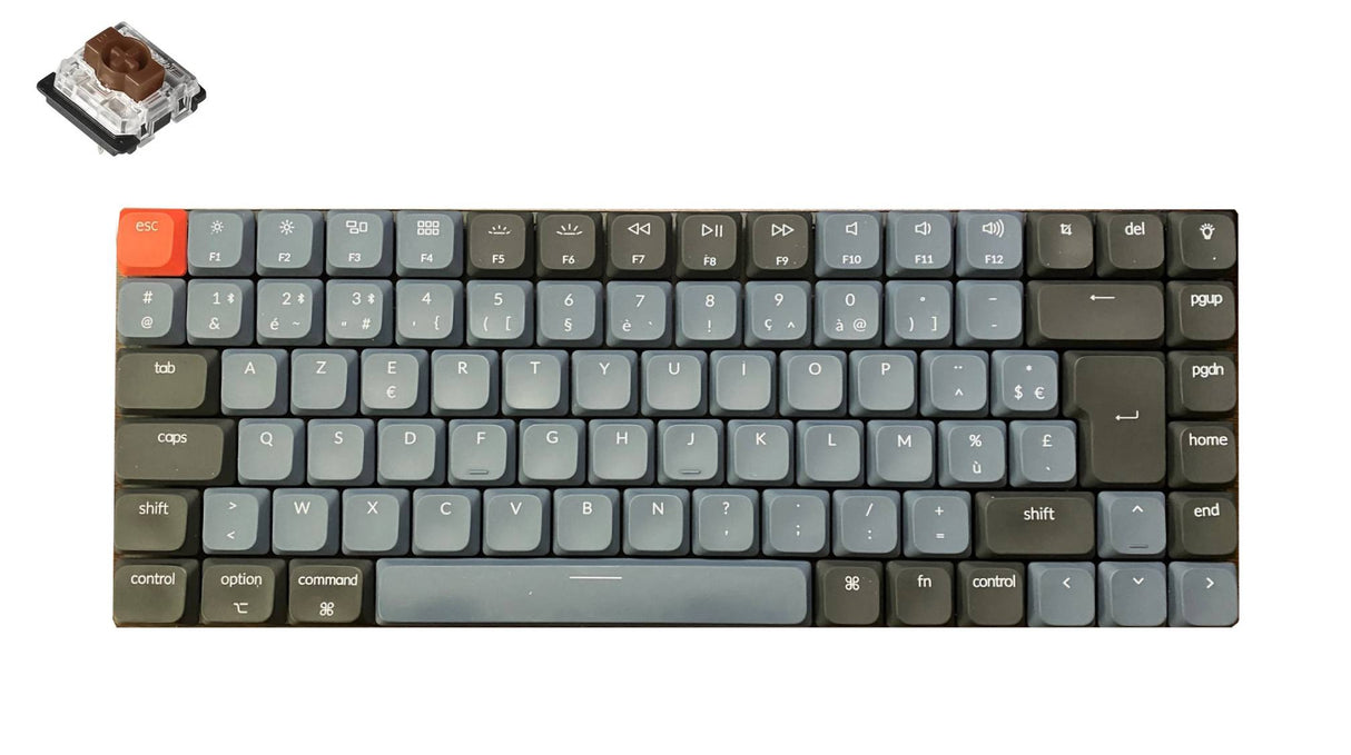 Keychron K3 Pro QMK/VIA Draadloos mechanisch toetsenbord ISO Layout-collectie