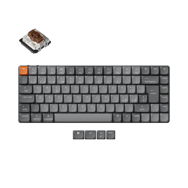 Keychron K3 Max QMK/VIA Draadloos Aangepast Mechanisch Toetsenbord ISO-indeling Collectie
