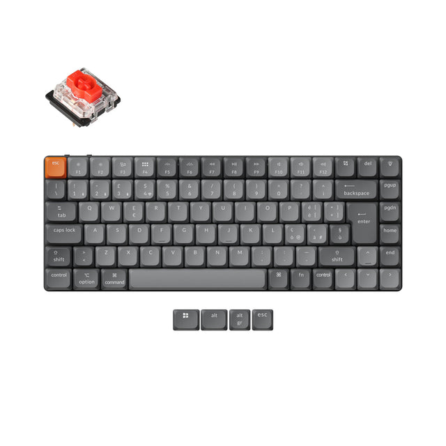 Keychron K3 Max QMK/VIA Draadloos Aangepast Mechanisch Toetsenbord ISO-indeling Collectie