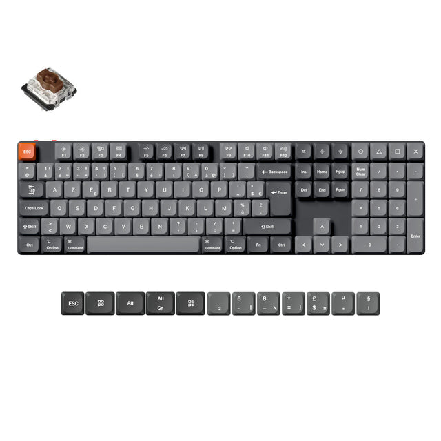 Keychron K5 Max QMK Draadloos Aangepast Mechanisch Toetsenbord ISO-indeling Collectie
