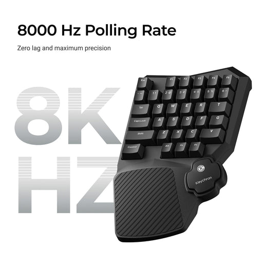 Keychron C0 HE Bedraad Eenhandig Magnetisch Schakeltoetsenbord voor Gaming