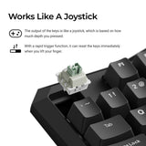 Keychron C0 HE Bedraad Eenhandig Magnetisch Schakeltoetsenbord voor Gaming