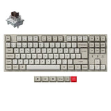 Keychron C1 Pro 8K QMK bedrade aangepaste mechanische toetsenbordcollectie, ISO-indeling