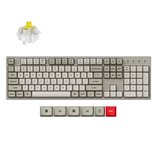 Keychron C2 Pro 8K QMK Bedraad Aangepast Mechanisch Toetsenbord