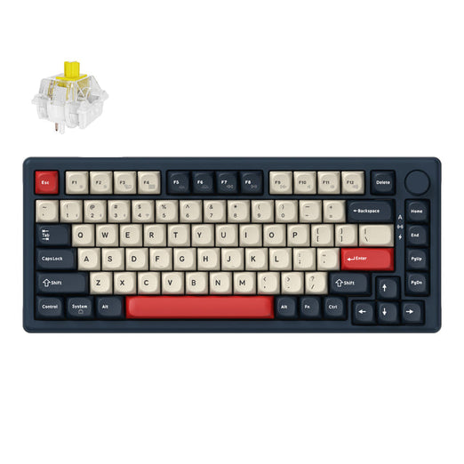Keychron J2 QMK Draadloos Mechanisch Toetsenbord (US ANSI-indeling)