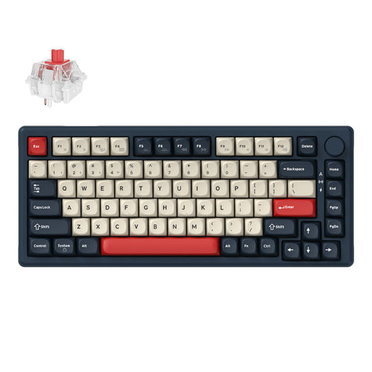 Keychron J2 QMK Draadloos Mechanisch Toetsenbord (US ANSI-indeling)