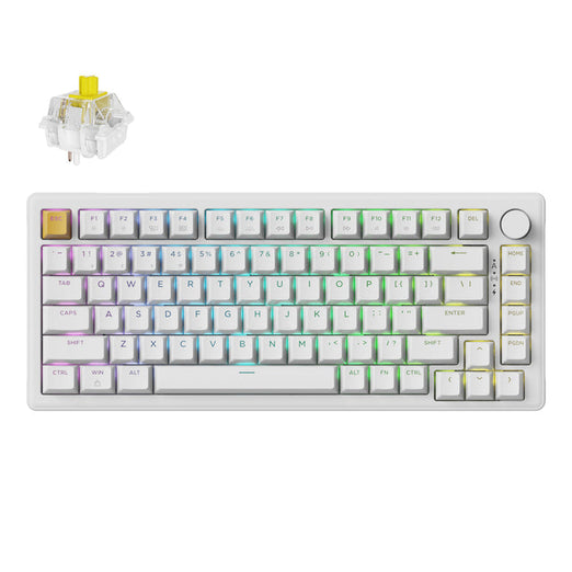 Keychron J2 QMK Draadloos Mechanisch Toetsenbord (US ANSI-indeling)