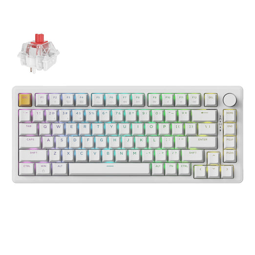 Keychron J2 QMK Draadloos Mechanisch Toetsenbord (US ANSI-indeling)