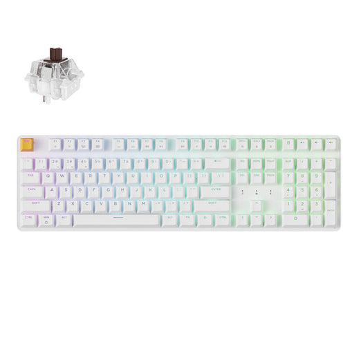 Keychron J5 QMK Draadloos Mechanisch Toetsenbord (US ANSI-indeling)