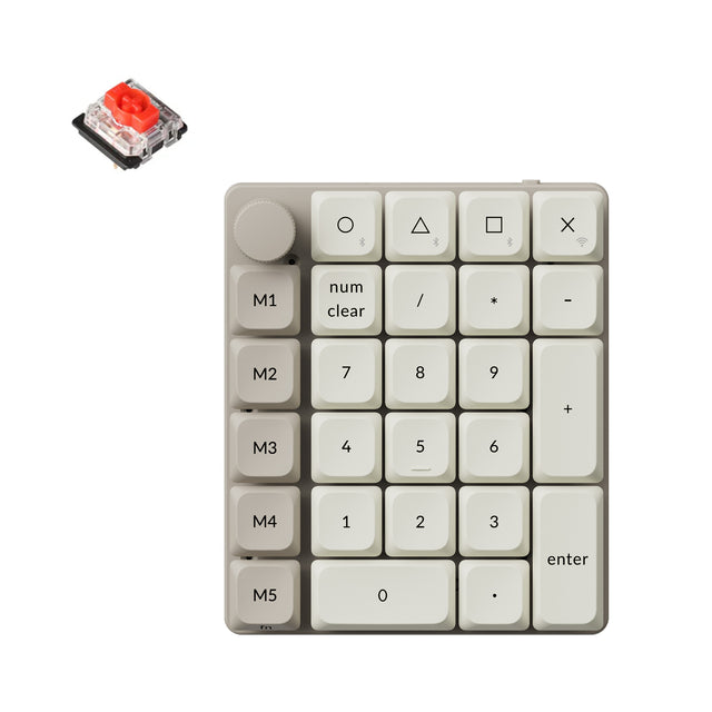 Keychron K0 Max QMK Draadloos Aangepast Numeriek Toetsenblok
