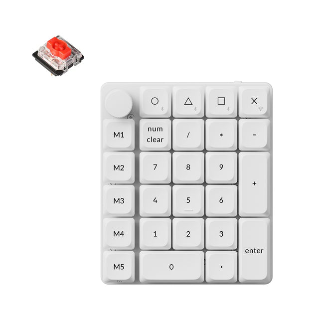 Keychron K0 Max QMK Draadloos Aangepast Numeriek Toetsenblok