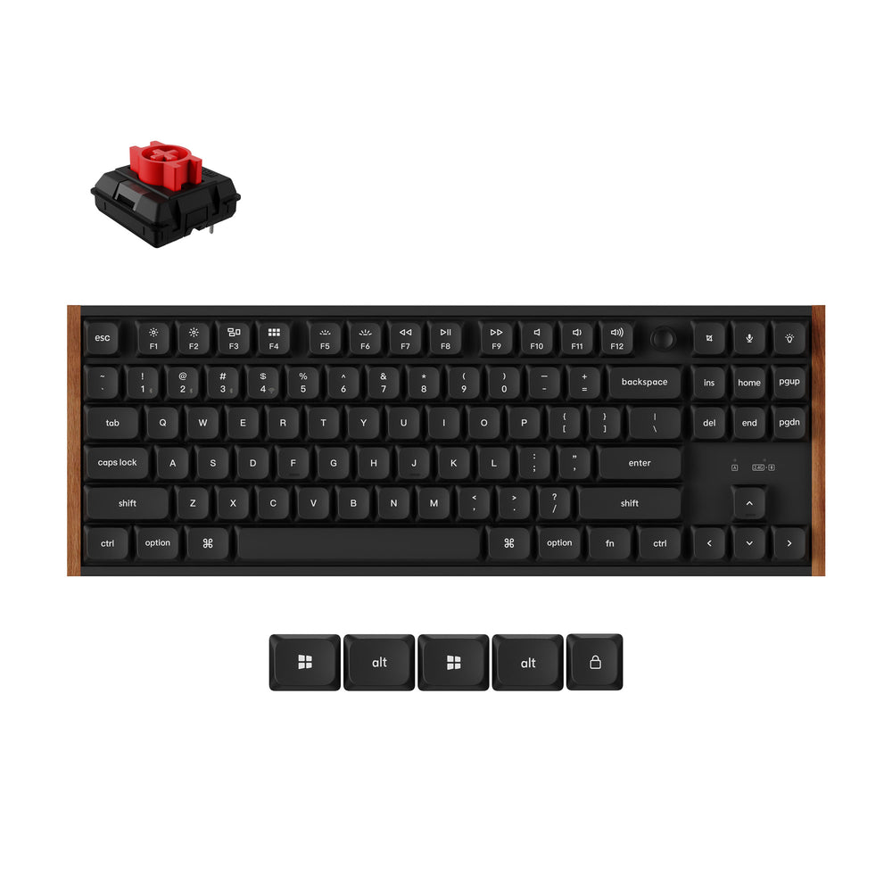 Keychron K1 Ultra 8K draadloos aangepast mechanisch toetsenbord (ANSI US-indeling)