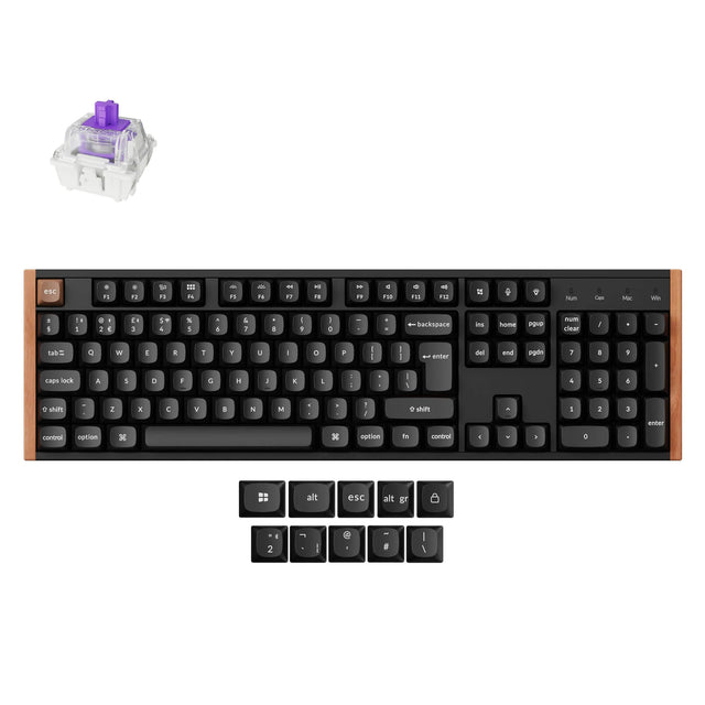 Keychron K10 HE Draadloos Magnetisch Schakelaar Aangepast Toetsenbord ISO-indeling Collectie