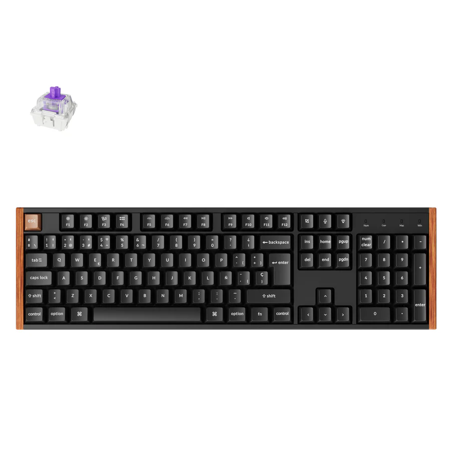Keychron K10 HE draadloos mechanisch toetsenbord met magnetische switches, ISO-indeling collectie