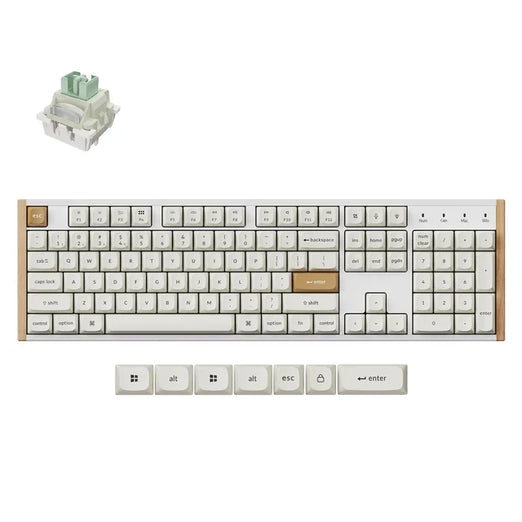 Keychron K10 HE Draadloos Magnetisch Schakeltoetsenbord (US ANSI-indeling)